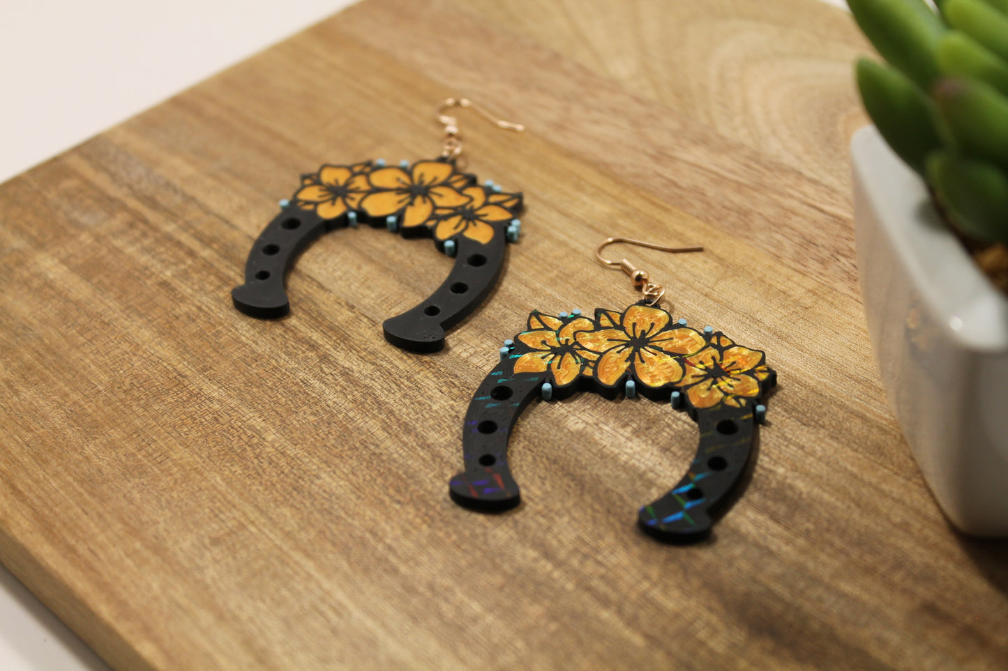 Floral Horseshoe