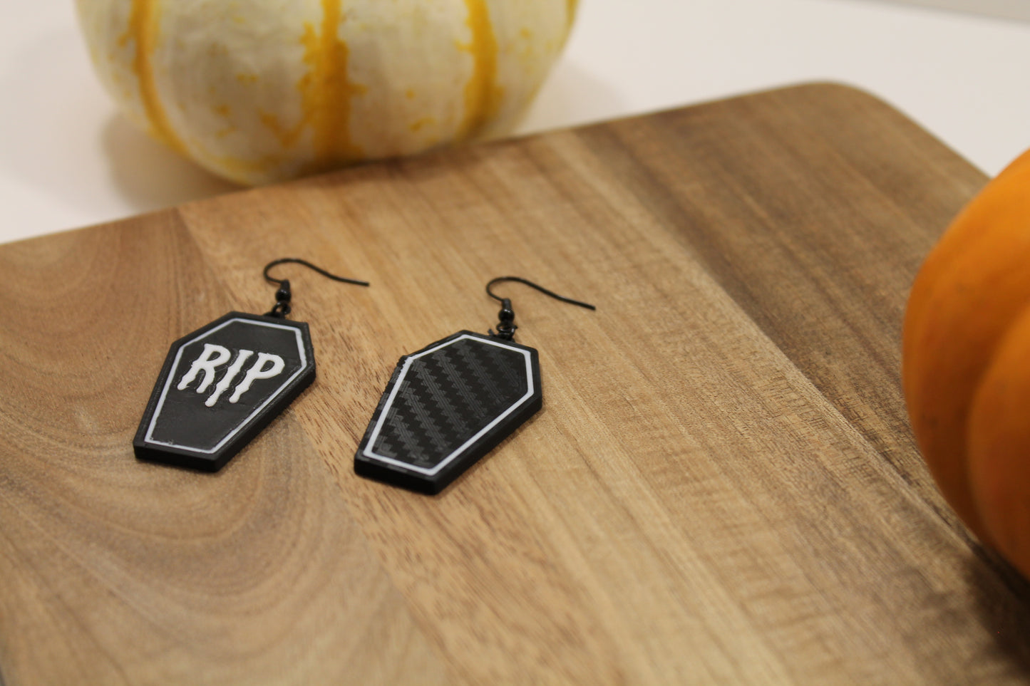 Coffin Earrings